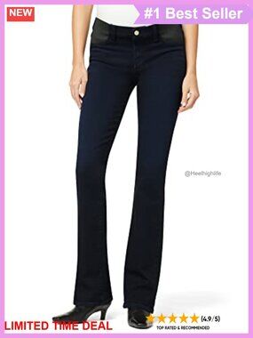 Joe's Jeans The Icon Bootcut Maternity Jeans Lightweight Stretch Denim